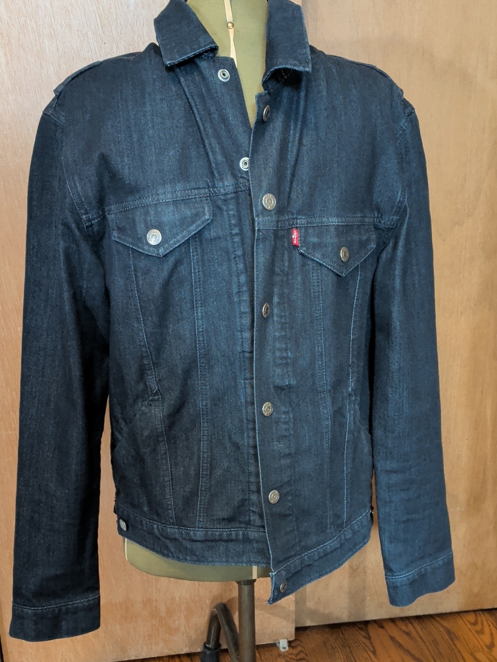 Levi's Dark Blue Denim Commuter Jacket